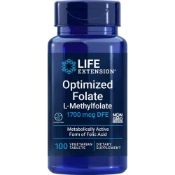 Optimized Folate (L-Methylfolate) 1,700 mcg DFE