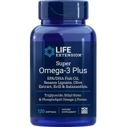 Super Omega-3 EPA / DHA με λιγνάνες σουσαμιού και εκχύλισμα ελιάς, έλαιο κριλ και ασταξανθίνη EU