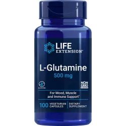L-Glutamina 500 mg, 100 kaps.